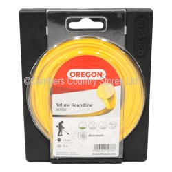 Oregon Strimmer Line Yellow 2.0mm x 15m